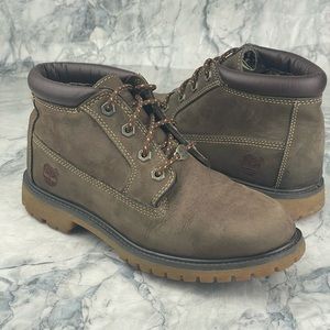 Timberland 6 WIDE Women's  Nellie Waterproof Chukka Boot Wheat TB023399 Size 8.5